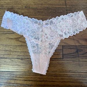 Victoria’s Secret lace thong